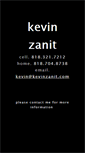 Mobile Screenshot of kevinzanit.com